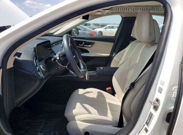 W1KLF4HB7RA008232 2024 MERCEDES-BENZ E White Widok wnętrza z przodu