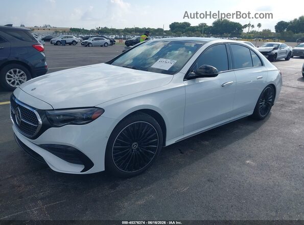 W1KLF4HB7RA058760 2024 MERCEDES-BENZ E-CLASS Белый Передняя левая четверть