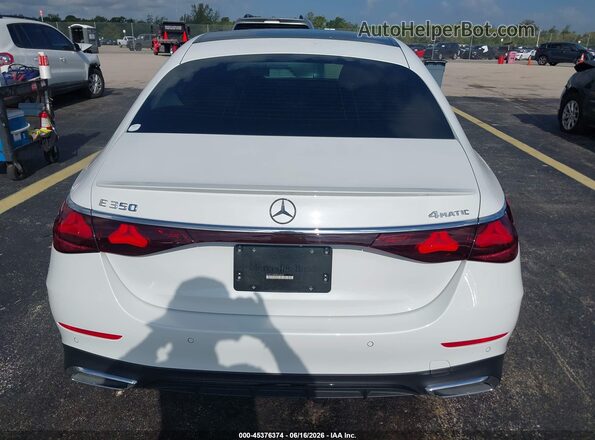 W1KLF4HB7RA058760 2024 MERCEDES-BENZ E-CLASS Белый 