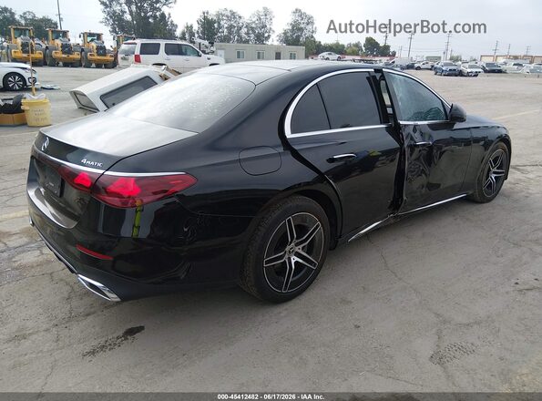 W1KLF4HBXRA047283 2024 MERCEDES-BENZ E-CLASS Black Հետևի աջ