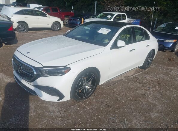 W1KLF6BB5SA093839 2025 MERCEDES-BENZ E-CLASS White Vista tres cuartos delantera izquierda