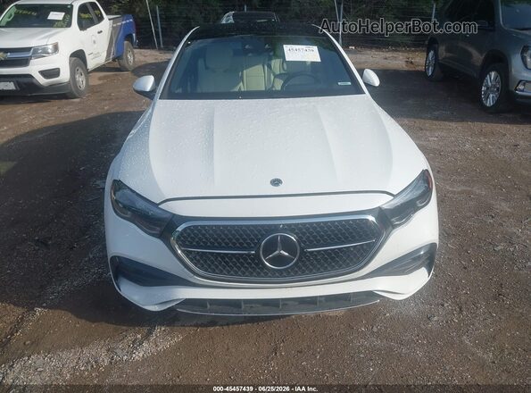 W1KLF6BB5SA093839 2025 MERCEDES-BENZ E-CLASS White Vista del cuadro de instrumentos