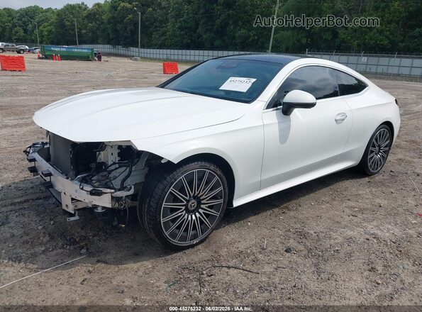 W1KMJ4HB1RF017143 2024 MERCEDES-BENZ CLE 300 White Առջևի ձախ երեք քառորդ տեսարան