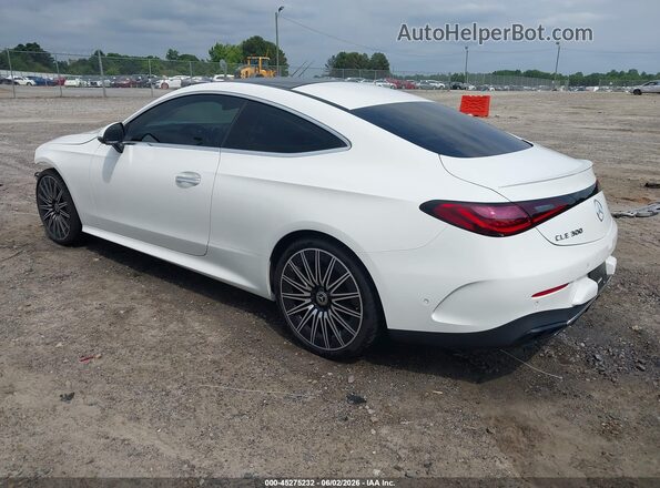 W1KMJ4HB1RF017143 2024 MERCEDES-BENZ CLE 300 White Հետևի ձախ