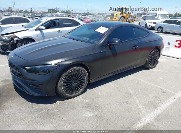 W1KMJ4HB4RF013085 2024 MERCEDES-BENZ CLE 300 Black Առջևի ձախ երեք քառորդ տեսարան
