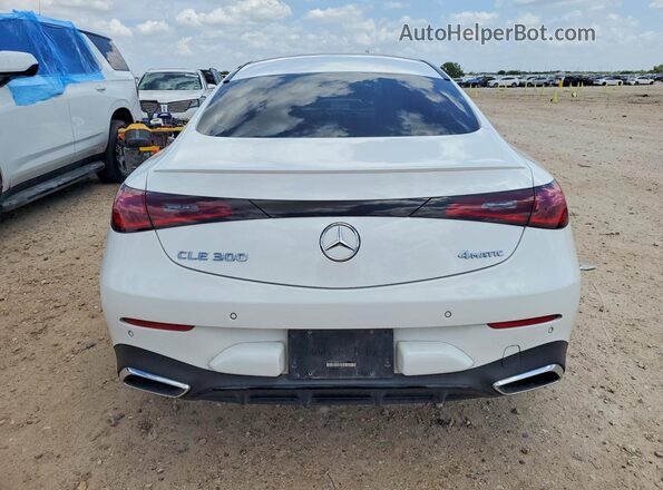 W1KMJ4HBXRF024561 2024 MERCEDES-BENZ CLE White Вид ззаду