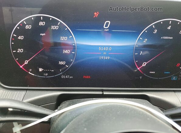 W1KMJ4HBXRF024561 2024 MERCEDES-BENZ CLE White Вид щитка приладів