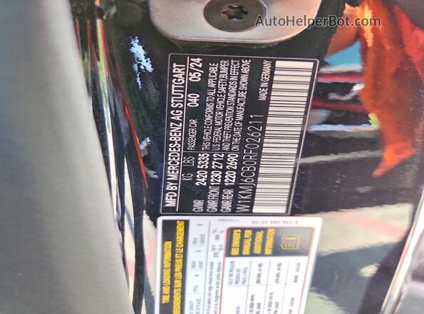 W1KMJ6CB0RF026211 2024 MERCEDES-BENZ CLE Silver Вид підкапотного простору