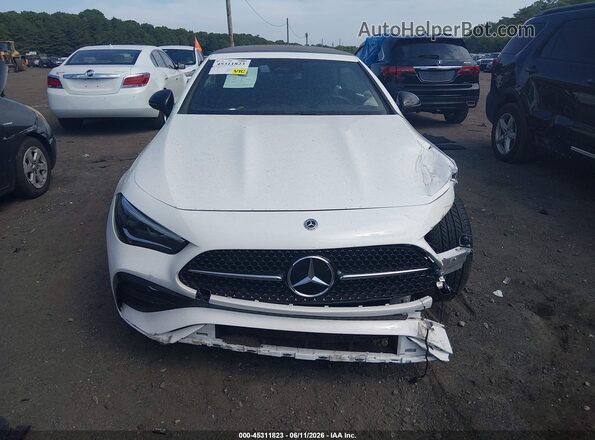 W1KMK4HB5RF038736 2024 MERCEDES-BENZ CLE 300 White Widok zestawu wskaźników