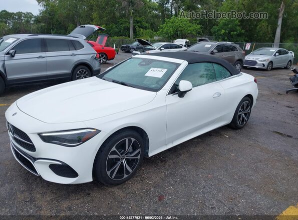 W1KMK4HB7SF055348 2025 MERCEDES-BENZ CLE 300 White Widok z przodu