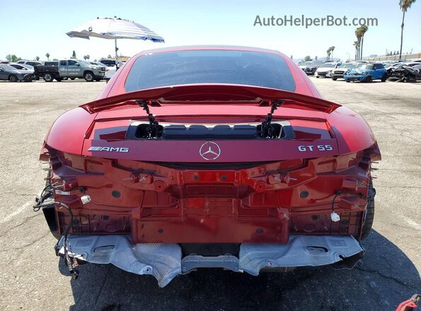 W1KRJ8AB2RF003369 2024 MERCEDES-BENZ AMG Red Widok z tyłu