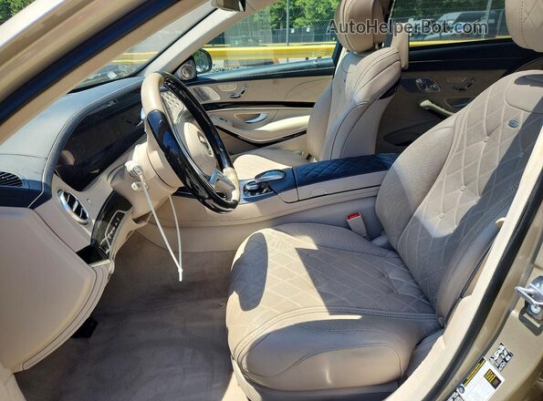 W1KUX8GB4LA551877 2020 MERCEDES-BENZ S Two Tone Widok wnętrza z przodu