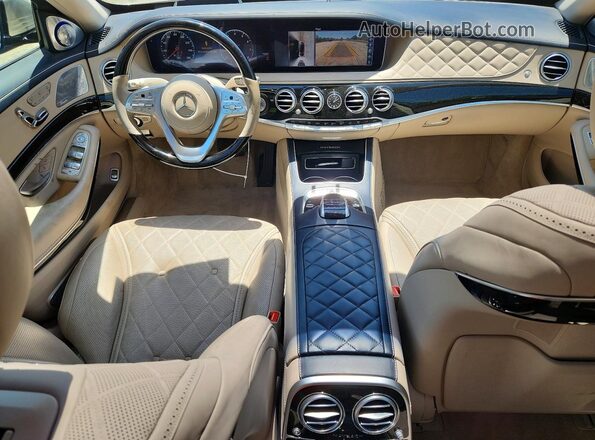 W1KUX8GB4LA551877 2020 MERCEDES-BENZ S Two Tone Widok deski rozdzielczej