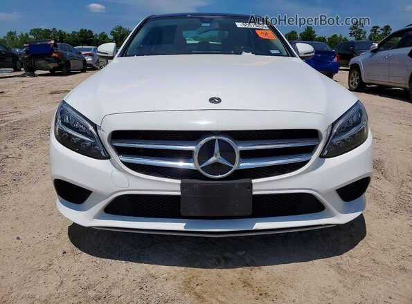 W1KWF8DB0LR600557 2020 MERCEDES-BENZ C White Vista frontal