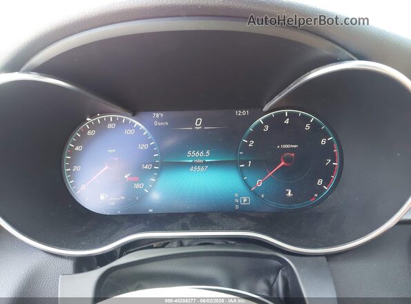 W1KWF8DB0MR620843 2021 MERCEDES-BENZ C-CLASS Red Вид задніх сидінь