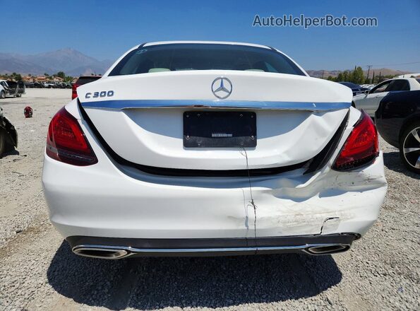 W1KWF8DB0MR644396 2021 MERCEDES-BENZ C White უკანა ხედი