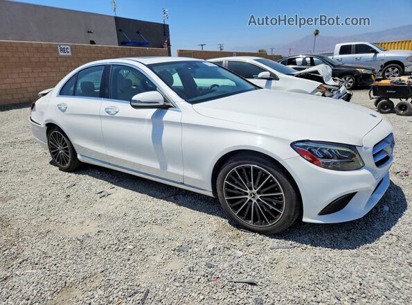 W1KWF8DB0MR644396 2021 MERCEDES-BENZ C White წინა მარჯვენა