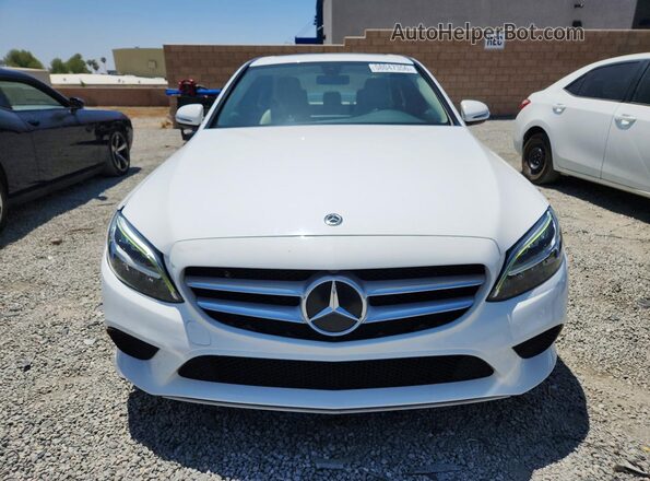 W1KWF8DB0MR644396 2021 MERCEDES-BENZ C White წინა ხედი