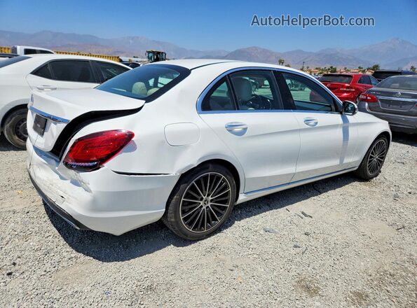 W1KWF8DB0MR644396 2021 MERCEDES-BENZ C White უკანა მარჯვენა