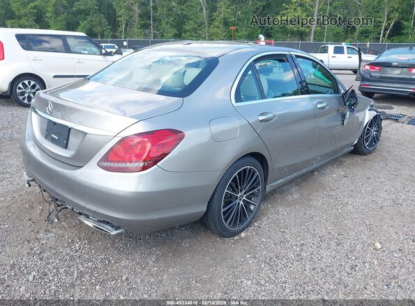 W1KWF8DB1LR574986 2020 MERCEDES-BENZ C-CLASS Silver Trasero derecho