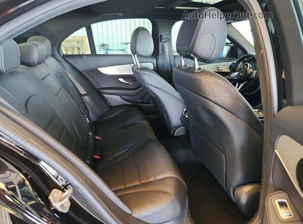 W1KWF8DB1MR638557 2021 MERCEDES-BENZ C Black უკანა სავარძლების ხედი