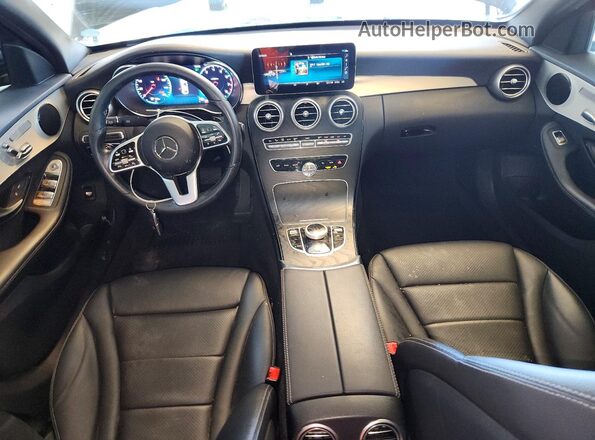 W1KWF8DB1MR638557 2021 MERCEDES-BENZ C Black წინა პანელის ხედი