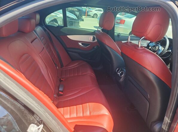 W1KWF8DB5LR591497 2020 MERCEDES-BENZ C Черный Вид задних сидений