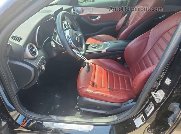 W1KWF8DB5LR591497 2020 MERCEDES-BENZ C Черный Вид салона спереди