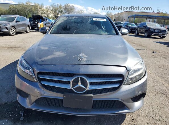 W1KWF8DB5MR647231 2021 MERCEDES-BENZ C Серый Вид спереди