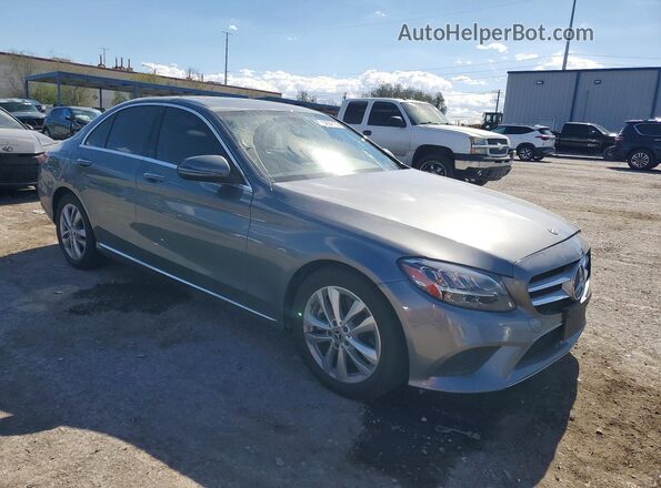 W1KWF8DB5MR647231 2021 MERCEDES-BENZ C Серый Передняя правая четверть