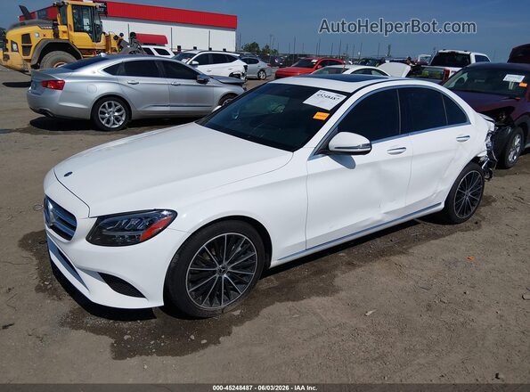W1KWF8DB5MR647598 2021 MERCEDES-BENZ C-CLASS White Front left