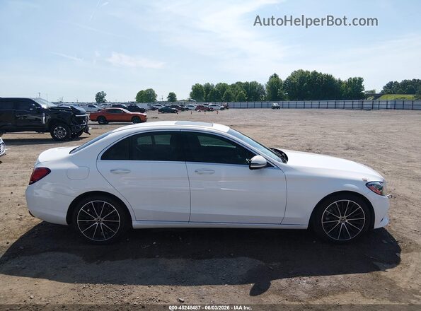 W1KWF8DB5MR647598 2021 MERCEDES-BENZ C-CLASS White 360 interior view
