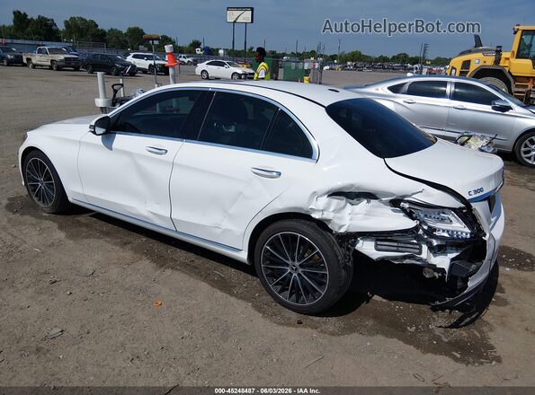 W1KWF8DB5MR647598 2021 MERCEDES-BENZ C-CLASS White Rear left