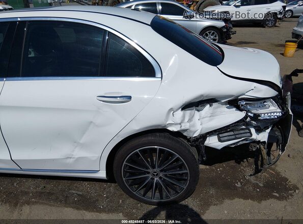 W1KWF8DB5MR647598 2021 MERCEDES-BENZ C-CLASS White 