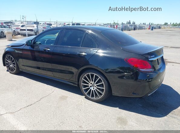 W1KWF8DB6MR608115 2021 MERCEDES-BENZ C-CLASS Black Trasero izquierdo