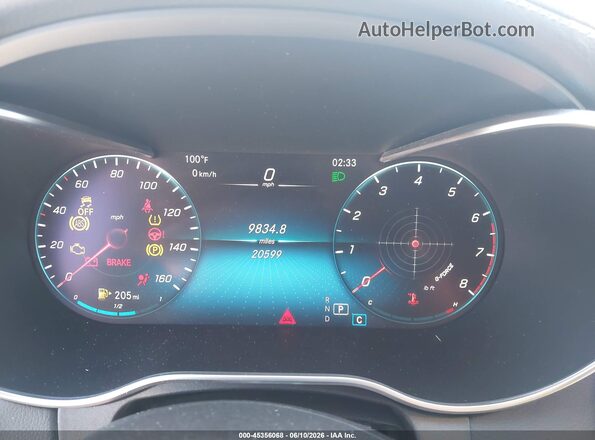 W1KWF8DB6MR608115 2021 MERCEDES-BENZ C-CLASS Black Vista de los asientos traseros