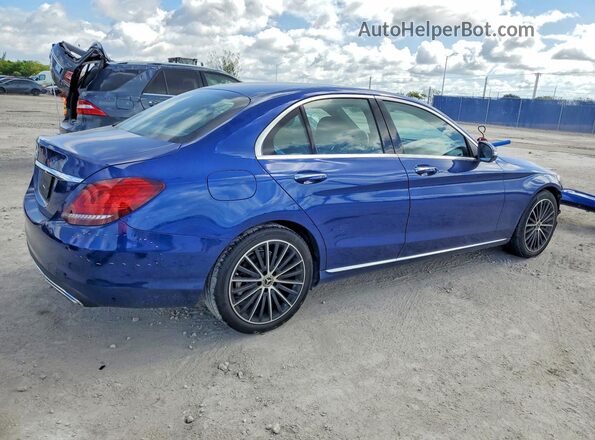 W1KWF8DB8LR567176 2020 MERCEDES-BENZ C Blue Rear right