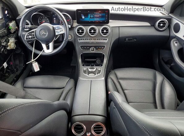 W1KWF8DB8LR567176 2020 MERCEDES-BENZ C Blue Dashboard view