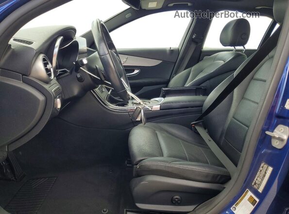 W1KWF8DB8LR567176 2020 MERCEDES-BENZ C Blue Front interior view