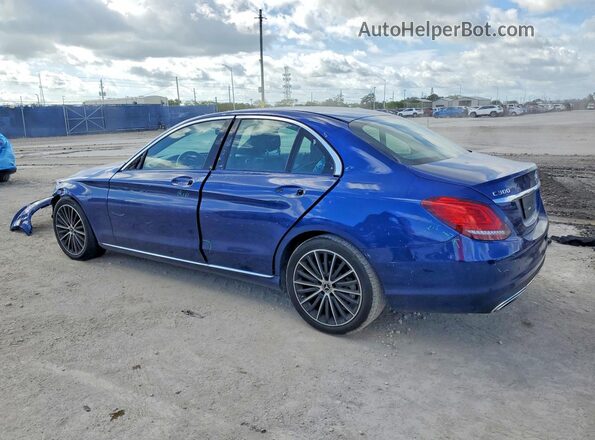 W1KWF8DB8LR567176 2020 MERCEDES-BENZ C Blue Rear left