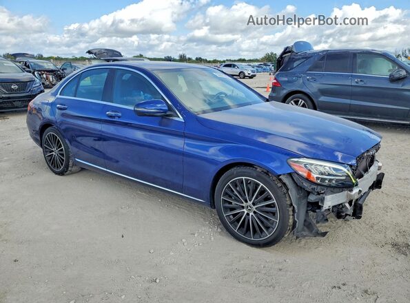 W1KWF8DB8LR567176 2020 MERCEDES-BENZ C Blue Front right