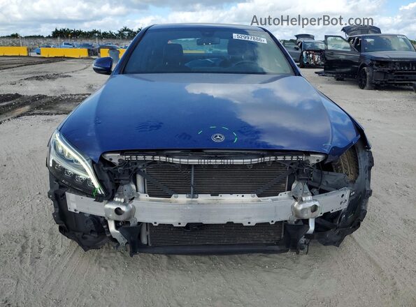 W1KWF8DB8LR567176 2020 MERCEDES-BENZ C Blue Front view