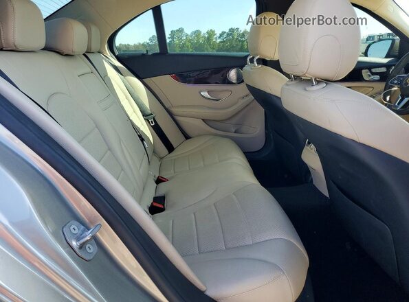 W1KWF8DB8LR601004 2020 MERCEDES-BENZ C Tan Вид задніх сидінь