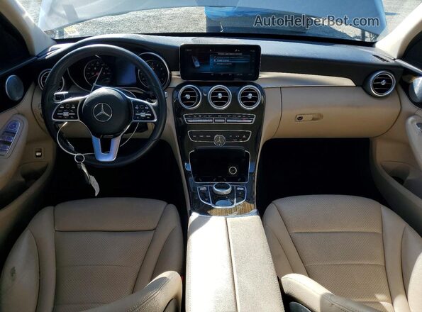 W1KWF8DB8LR601004 2020 MERCEDES-BENZ C Tan Вид панелі приладів
