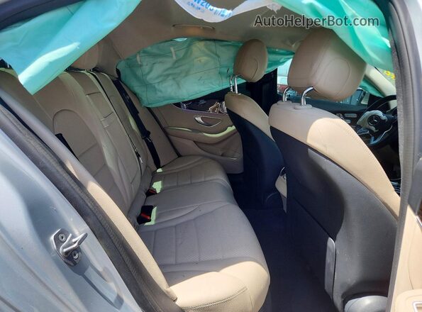 W1KWF8DB8MR638118 2021 MERCEDES-BENZ C Silver Rear seats view