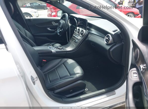 W1KWF8DBXLR577806 2020 MERCEDES-BENZ C-CLASS White Vista interior delantera