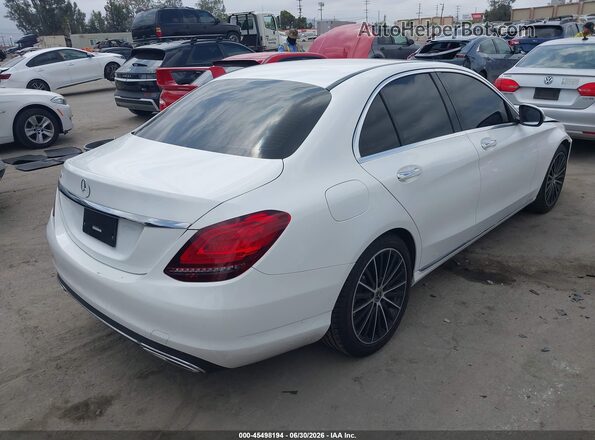 W1KWF8DBXLR577806 2020 MERCEDES-BENZ C-CLASS White Trasero derecho