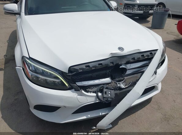 W1KWF8DBXLR577806 2020 MERCEDES-BENZ C-CLASS White Vista frontal