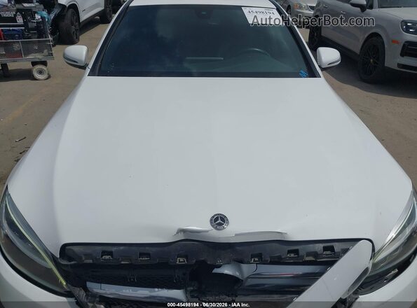 W1KWF8DBXLR577806 2020 MERCEDES-BENZ C-CLASS White Vista trasera