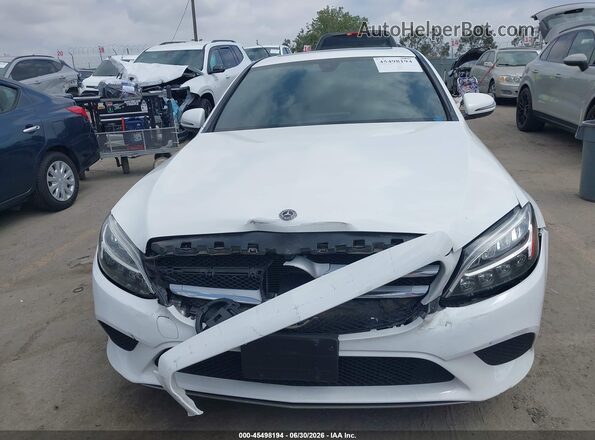 W1KWF8DBXLR577806 2020 MERCEDES-BENZ C-CLASS White Vista del cuadro de instrumentos